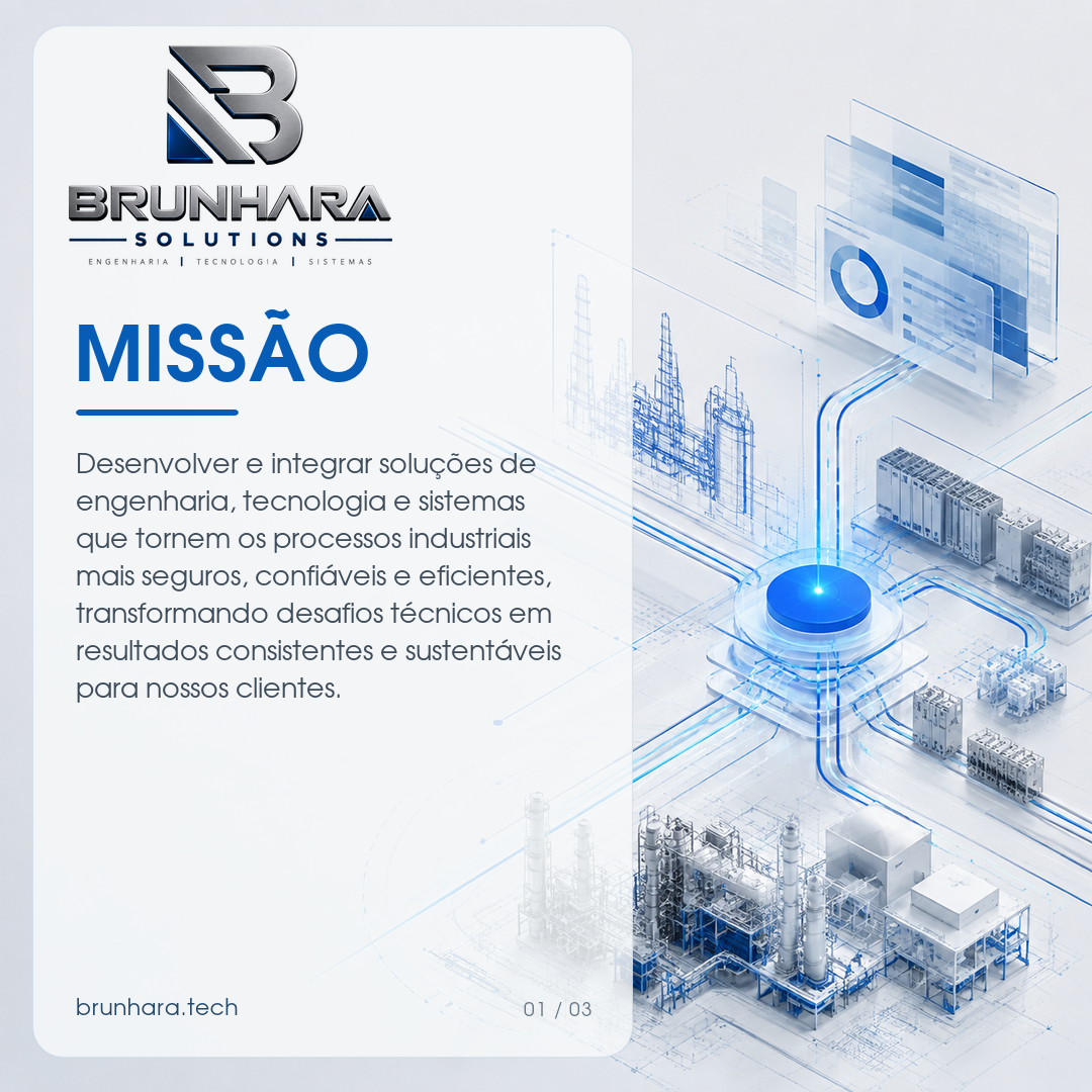 Imagem institucional sobre a missão da BRUNHARA SOLUTIONS